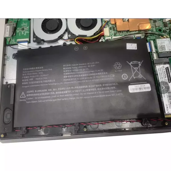Bateria para notebook W15 B15 20200327
