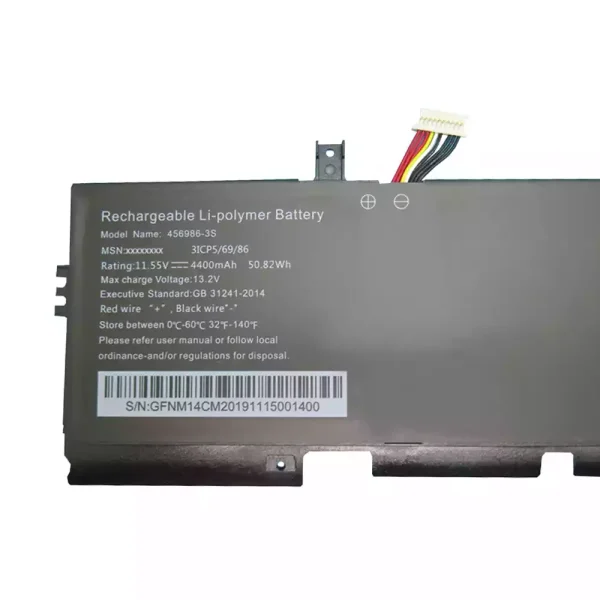 Bateria para notebook 456986-3S - Image 2