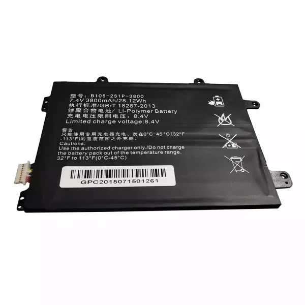 Bateria para Tablet HASEE B105-2S1P-3800