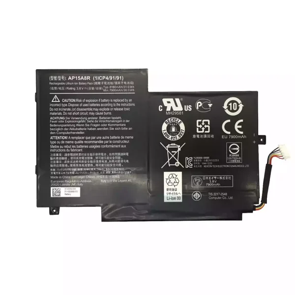 Bateria para Tablet ACER AP15A8R