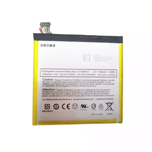 Bateria para Tablet Amazon ST06 58-000092,Kindle fire HD6 PW98VM 26S1006