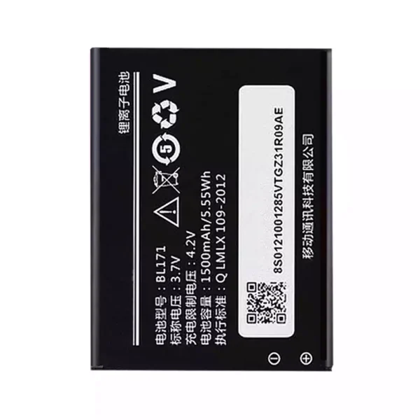 Bateria BL171 para LENOVO A356,A368,A370e,A376,A60,A65,A390T