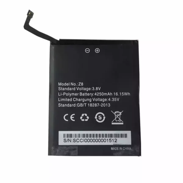 Bateria para HOMTOM ZOJI Z8