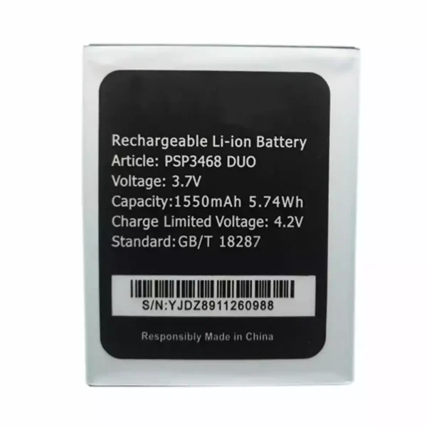 Bateria para Prestigio PSP3468 DUO