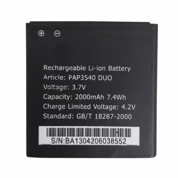 Bateria para Prestigio PAP3540 DUO