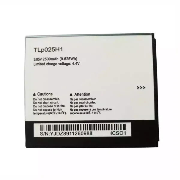 Bateria para Alcatel TLp025H1
