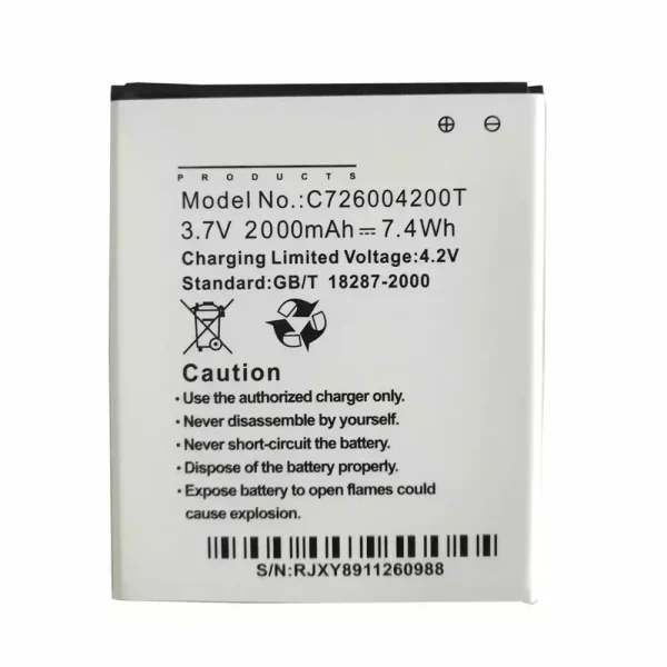 Bateria para BLU C726004200T