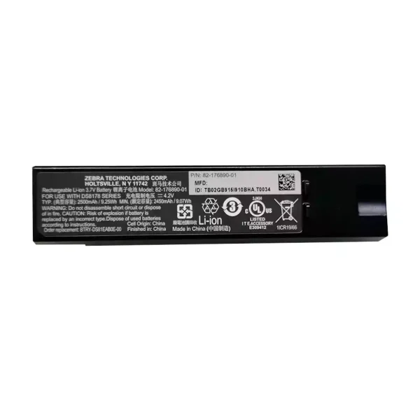 Bateria para ZEBRA DS8178,82-176890-01