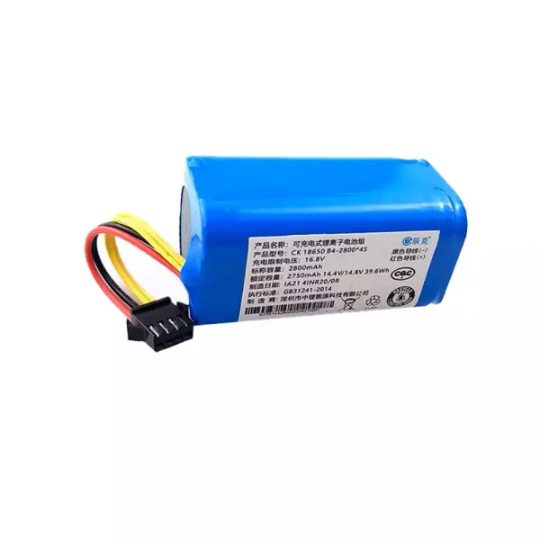 Bateria para Aspirador de Pó Robô FMART B66 Q1 Q2S JA1 R370 R150 ZJC1 YZ-X60C T68