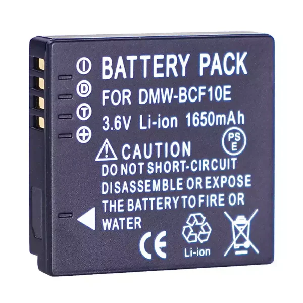 Bateria nova para PANASONIC Lumix DMC-FC25 DMC-FT1 DMC-F2, DMC-F3, DMC-FH1, DMC-FH20, DMC-FH22, DMC-FH3, DMC-FT3, DMC-FX68 - Image 2