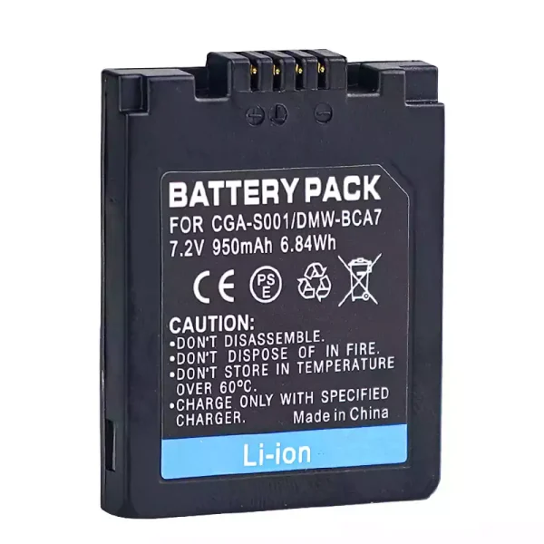Bateria nova para PANASONIC DMC-FX1 DMC-FX5 DMC-F1 DMC-GX - Image 3