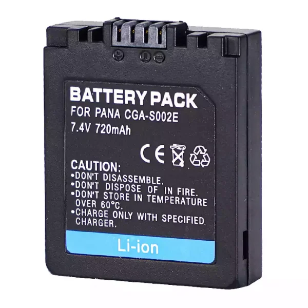 Bateria nova para PANASONIC Lumix DMC-FZ1 DMC-FZ2 DMC-FZ3 DMC-FZ4 DMC-FZ5 DMC-FZ10 DMC-FZ15 DMC-FZ20 - Image 2