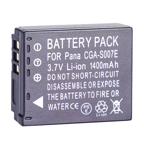 Bateria nova para PANASONIC CGA-S007 CGA-S007E DMW-BCD10 - Image 2