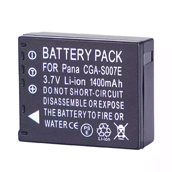 Bateria nova para PANASONIC CGA-S007 CGA-S007E DMW-BCD10 - Image 3