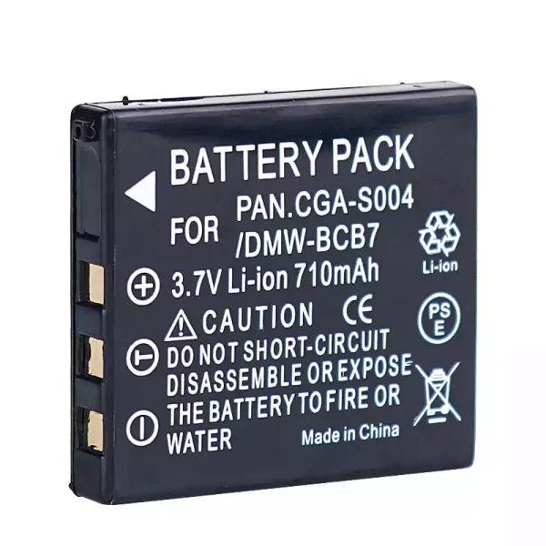 Bateria nova para PANASONIC Lumix DMC-FX2 DMC-FX2B DMC-FX2EBS DMC-FX2EG-S DMC-FX2GN DMC-FX2PL-S DMC-FX2S - Image 2