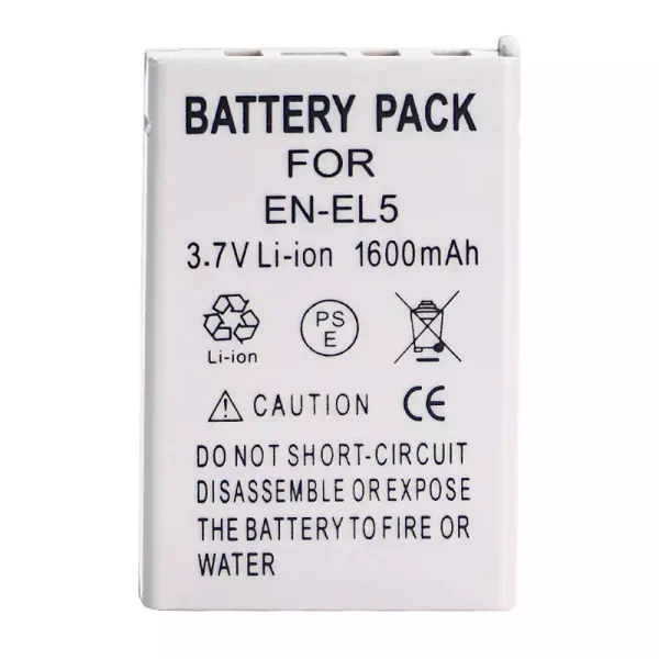 Bateria nova para Nikon Coolpix P5000 Coolpix P5100 Coolpix P6000 Coolpix S10
