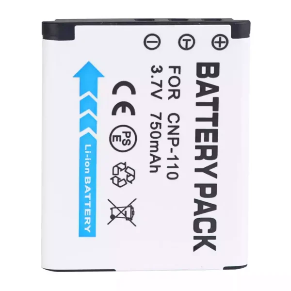 Bateria nova para CASIO Exilim EX-ZR10 Exilim EX-ZR15 Exilim EX-ZR20