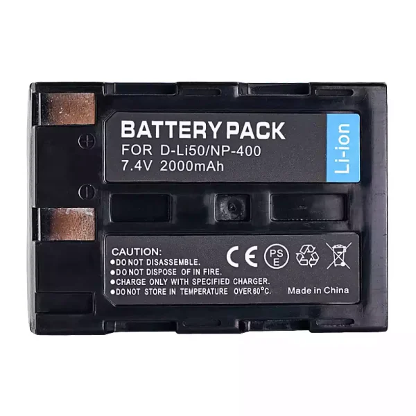 Bateria nova para KONICA MINOLTA NP-400