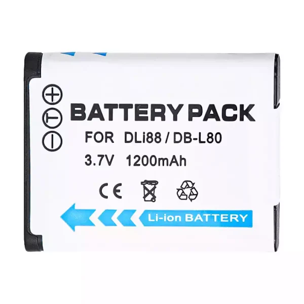 Bateria nova para SANYO VPC-CA100 VPC-CA102 VPC-CG10 VPC-CG100 VPC-CG102 VPC-CG20 VPC-CG21 VPC-CS1