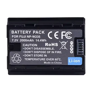 Bateria nova para FUJIFILM GFX 50S II / 50SII,GFX 100S / GFX100s, GFX 100S II, GFX 100 II / GFX100II