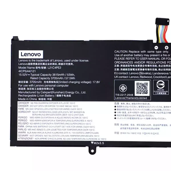 Bateria para notebook Lenovo L21C4PE2 L21M4PE2 L21D4PE1 - Image 2
