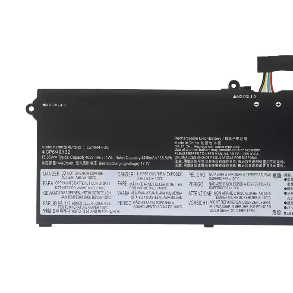 Bateria para notebook LENOVO L21C4PD8 L21D4PD8 L21L4PD8 L21M4PD8 - Image 3