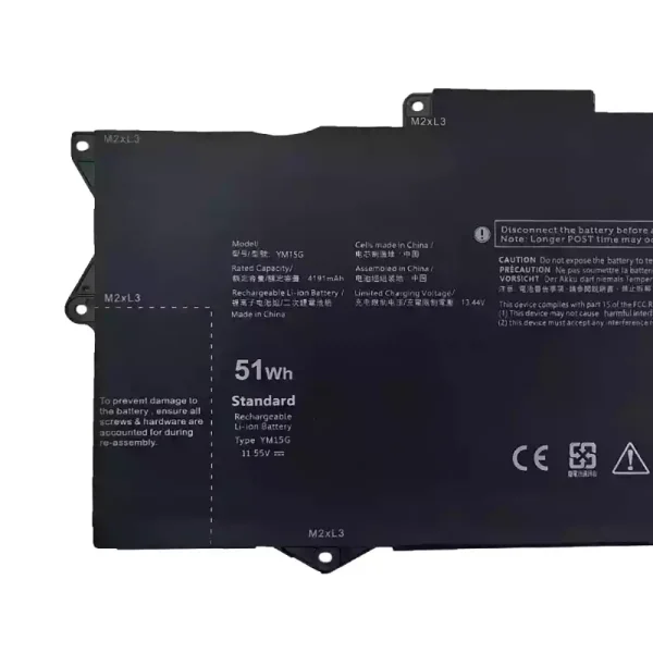 Bateria para notebook Dell YM15G,Dell XPS 13 9315 2-in-1 - Image 3