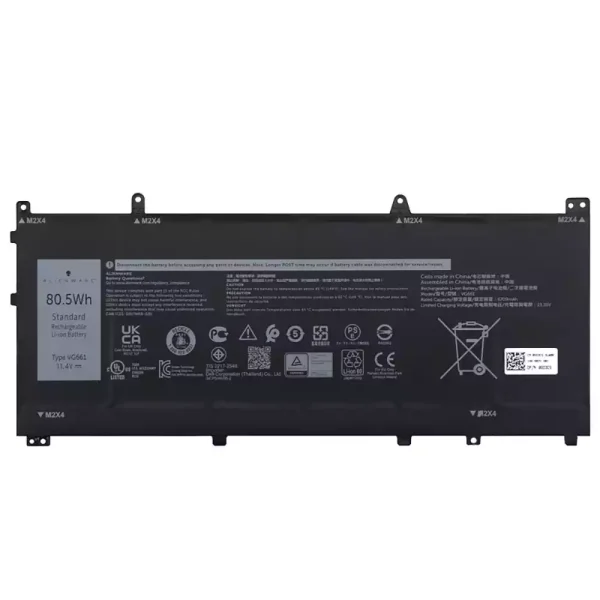 Bateria para notebook DELL VG661 V4N84,DELL Alienware x14 R1 R2
