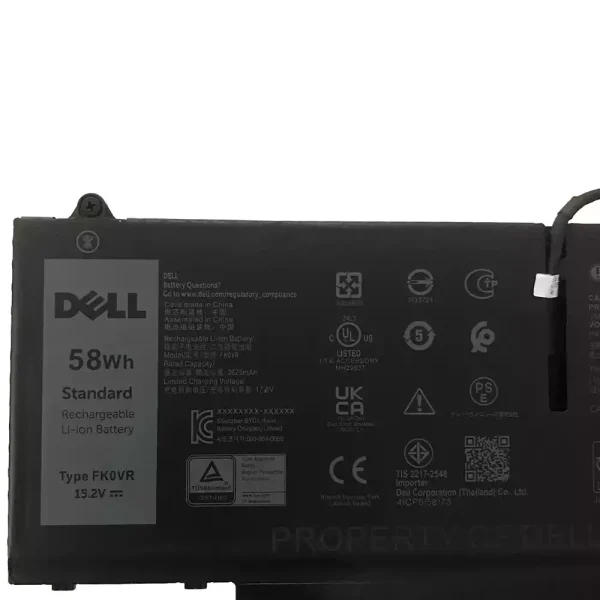 Bateria para notebook DELL FK0VR FKOVR - Image 3