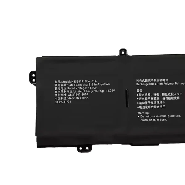 Bateria para notebook HUAWEI HB5881P1EEW-31A - Image 3