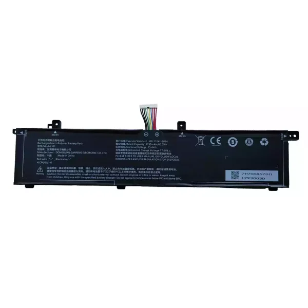 Bateria para notebook Tongfang G1
