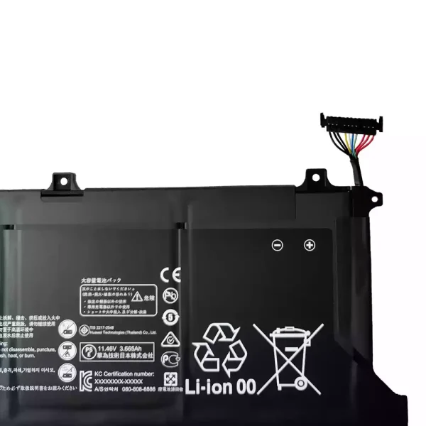 Bateria para notebook HUAWEI HNL-WFP9 HNL-WFQ9 HNL-WFP9Q WRTD-WFH9Q WRTD-WDH9 WRTD-WFH9 HLY-19R - Image 2