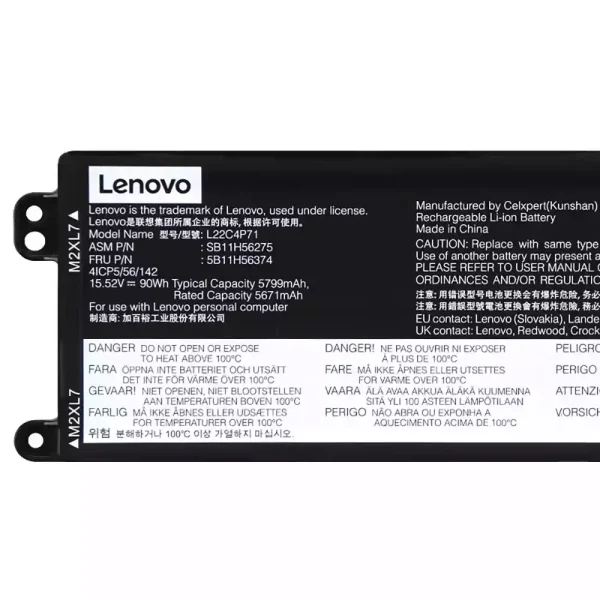 Bateria para notebook LENOVO L22C4P71 L22M4P71 - Image 3