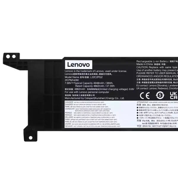 Bateria para notebook LENOVO L22M2PG2 L22B2PG2 L22C2PG2 L22D2PG2 - Image 3