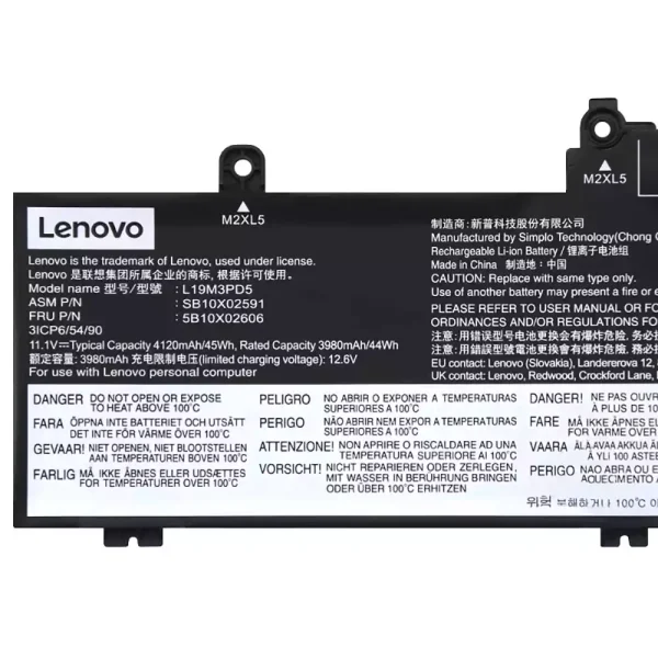 Bateria para notebook LENOVO L20M3PD4 L20L3PD4 - Image 3