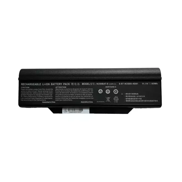 Bateria para notebook N350BAT-9 6-87-N350S-4D81