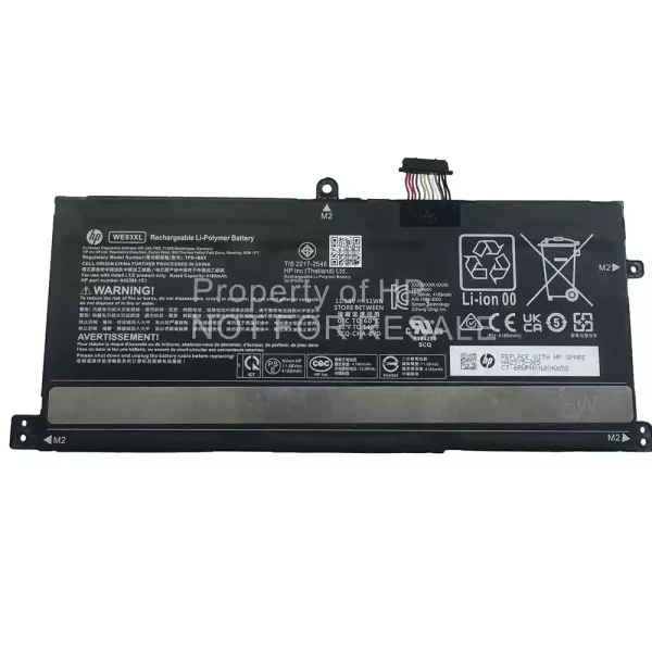 Bateria para notebook HP WE03XL TPN-IB0X N42575-005 N42388-1E1