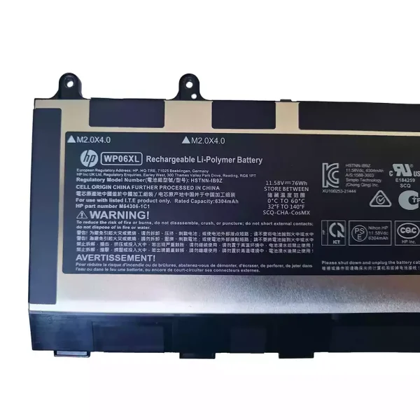 Bateria para notebook HP WP06XL - Image 3