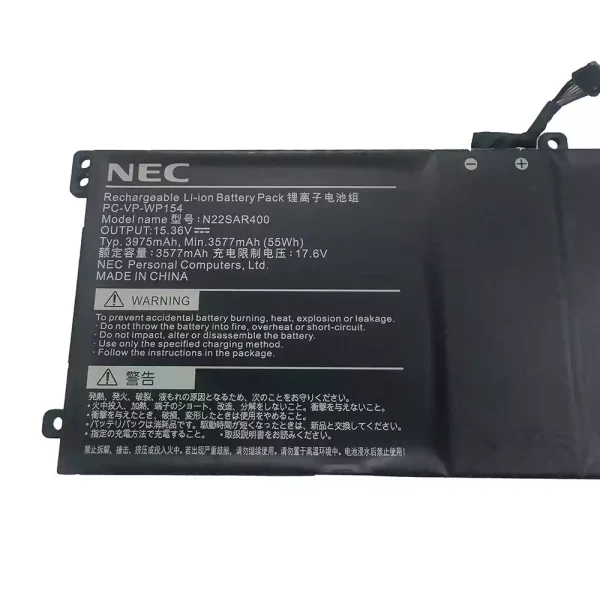 Bateria para notebook NEC PC-VP-WP154 N22SAR400 - Image 2