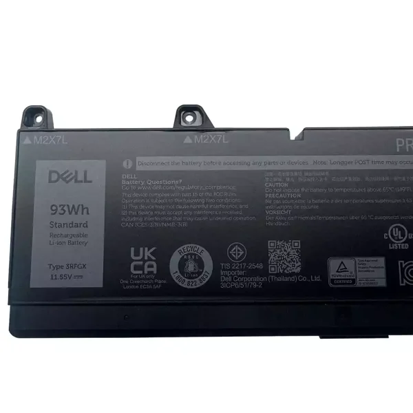 Bateria para notebook DELL 3RFGX 1XM5X - Image 3