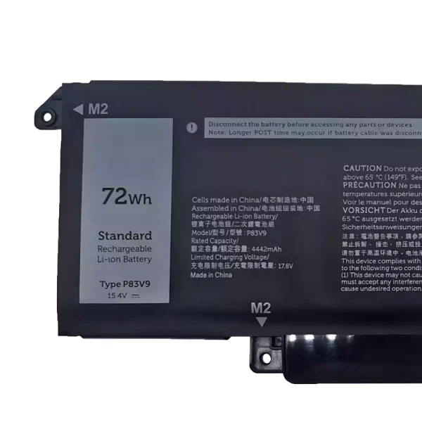 Bateria para notebook DELL P83V9 - Image 3