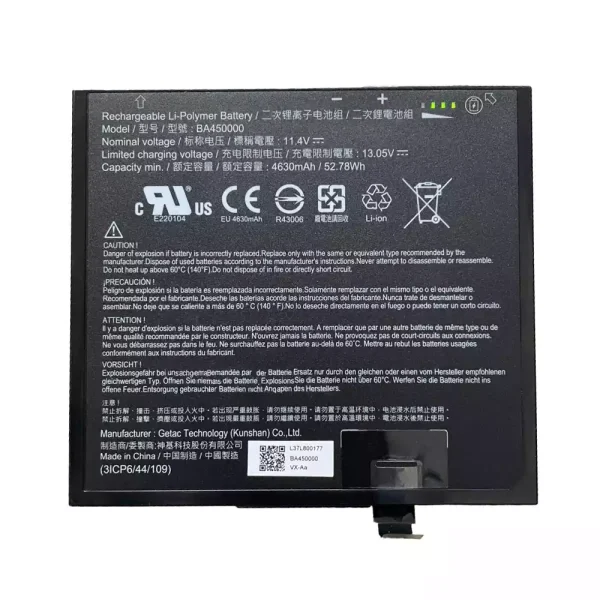 Bateria para notebook BA450000