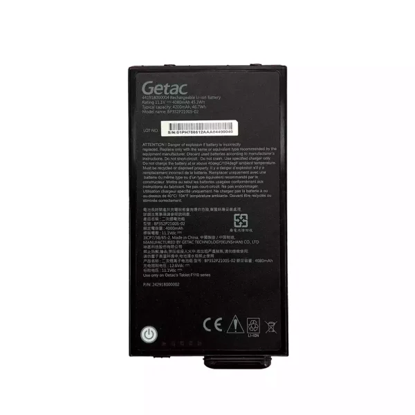 Bateria para notebook Getac BP3S2P2100S-02 BP3S1P2680B Getac F110