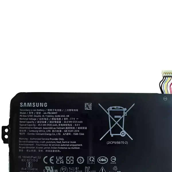 Bateria para notebook Samsung AA-PBLN4MT AA-PBQN4TR - Image 3