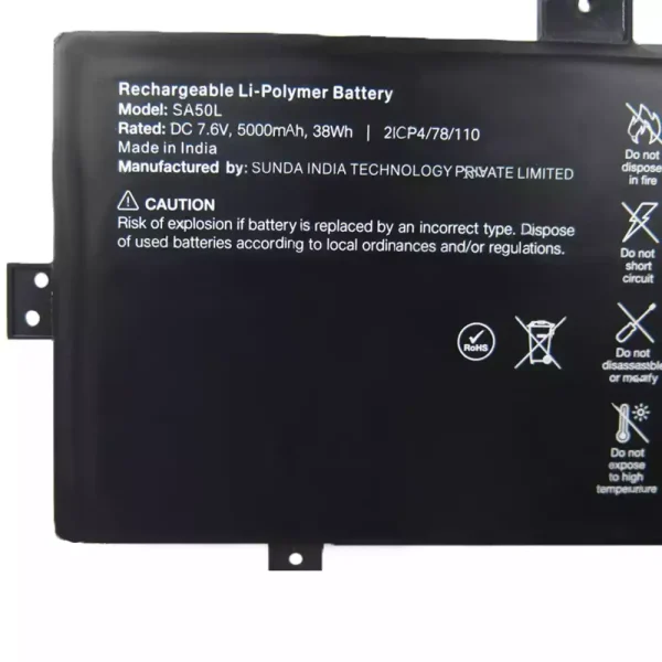 Bateria para notebook SA50L - Image 2