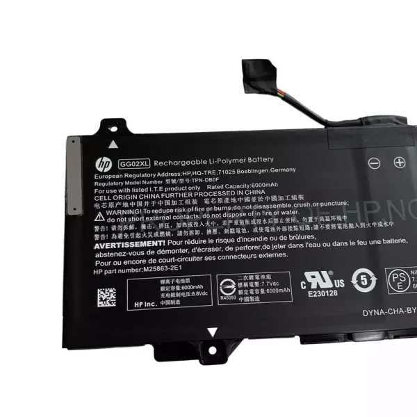 Bateria para notebook HP GG02XL - Image 3