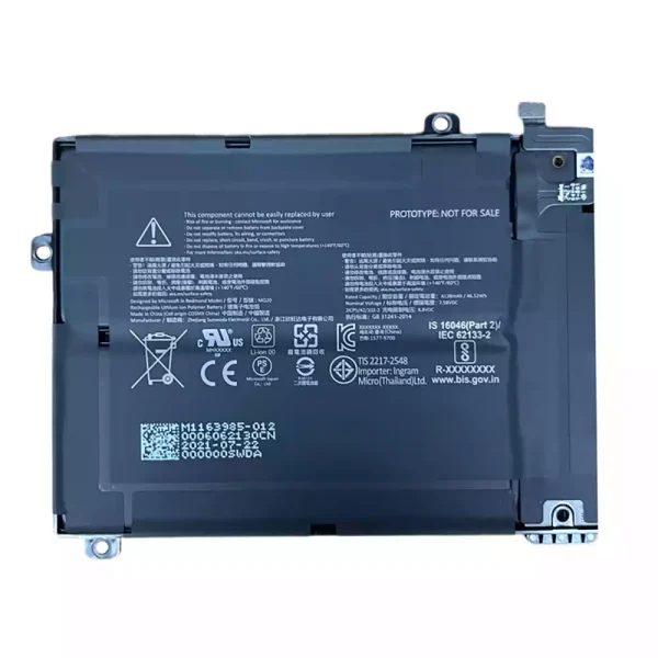 Bateria para notebook Microsoft Surface Pro 9 2038 1996 1997 2032 DYNM04 - Image 3