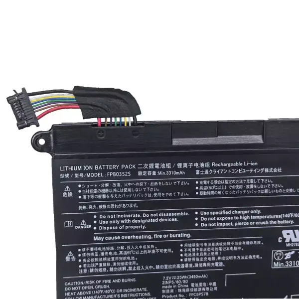 Bateria para notebook Fujitsu FPB0352S FPCBP578 - Image 3
