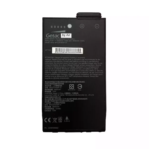 Bateria para notebook Getac BP3S2P3450P-01 441901000002