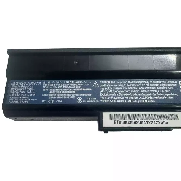 Bateria para notebook ACER AS09C71 AS09C75 AS09C31 - Image 2